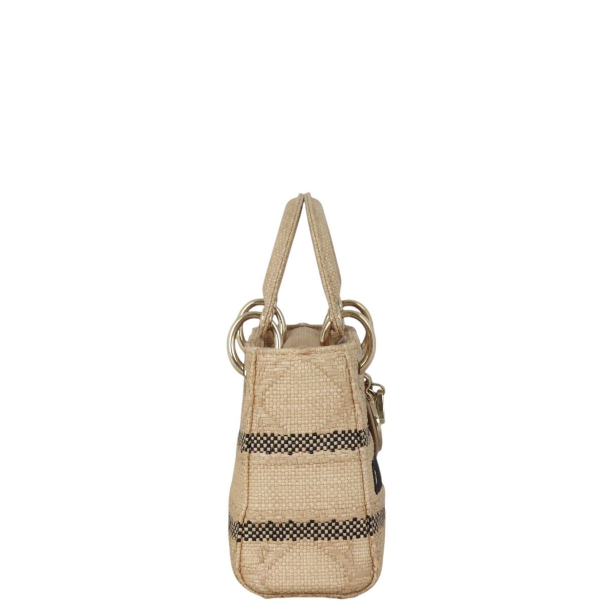 Dior Lady D-Lite Mini Raffia