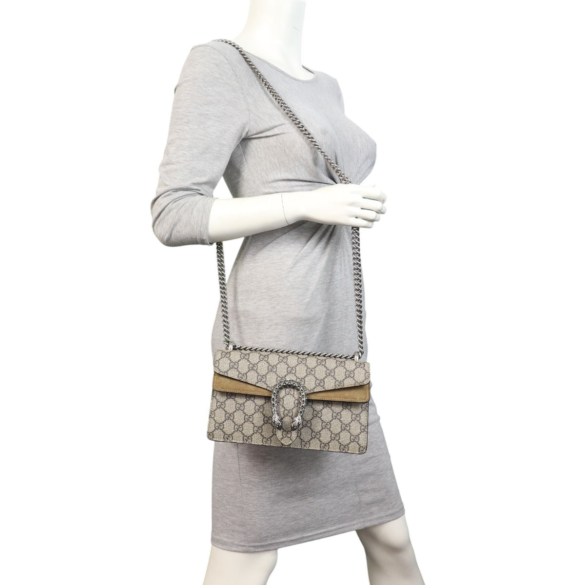 Gucci Dionysus GG Supreme Small Shoulder Bag