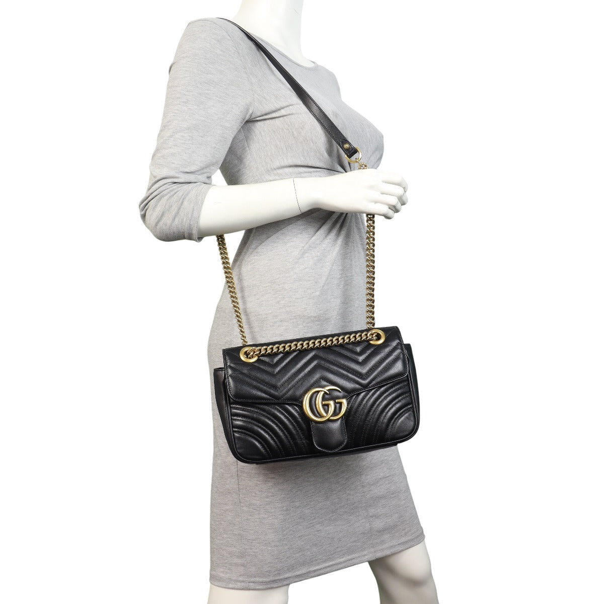 Gucci GG Marmont Matelasse Small Shoulder Bag