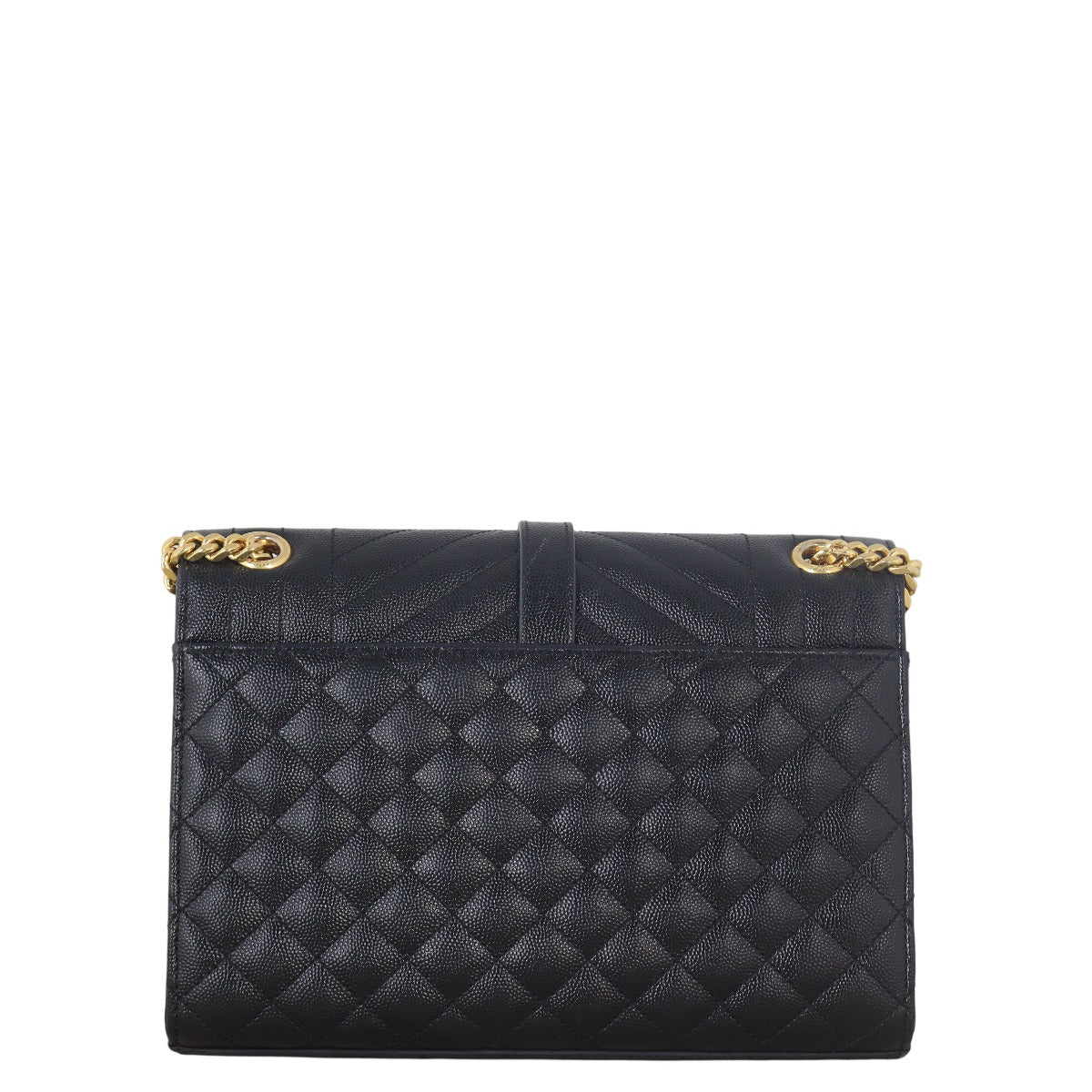 Saint Laurent Monogram Mix Matelasse Envelope Chain Bag Medium