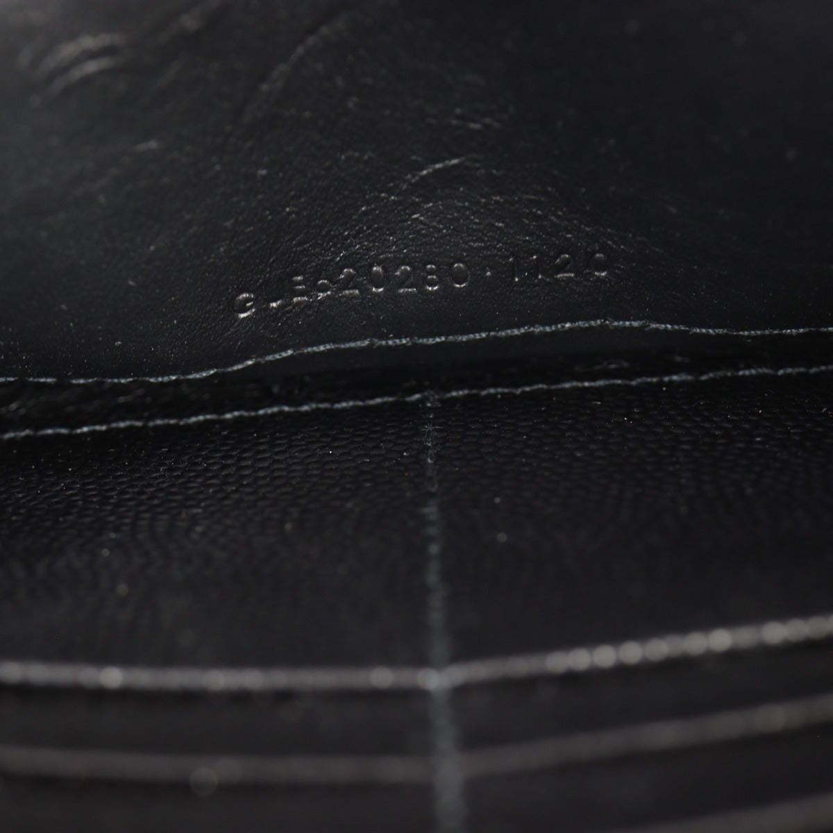 Saint Laurent Monogram Mix Matelasse Envelope Wallet on Chain