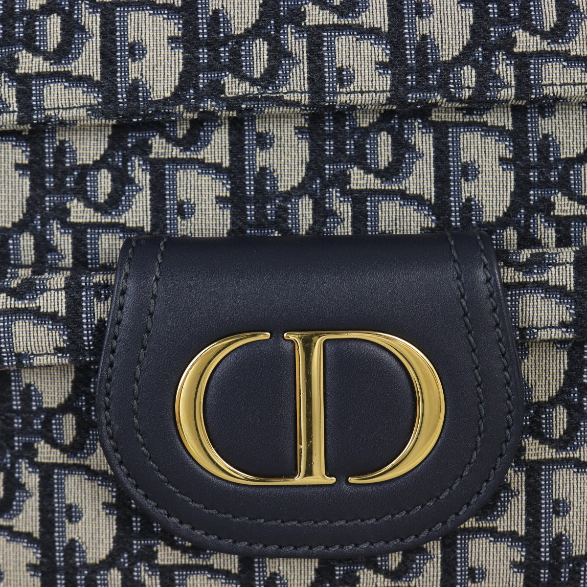 Dior Montaigne Double Clutch with Chain Oblique