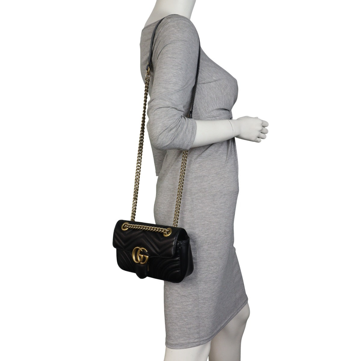 Gucci GG Marmont Matelasse Small Shoulder Bag