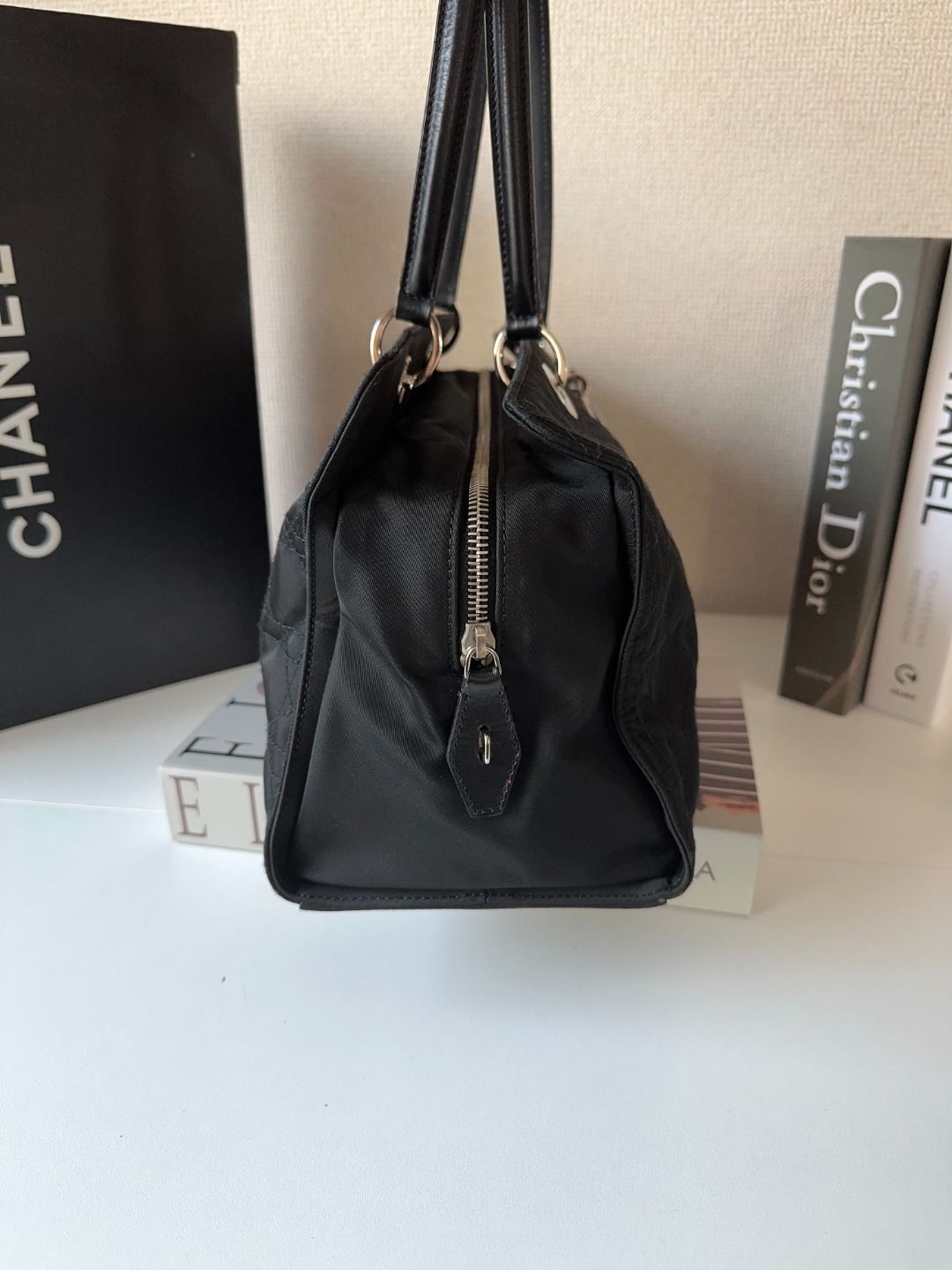 Christian Dior   Cannage East West Lady Dior Bag - Black Shoulder Bags, Handbags MR06082025X841