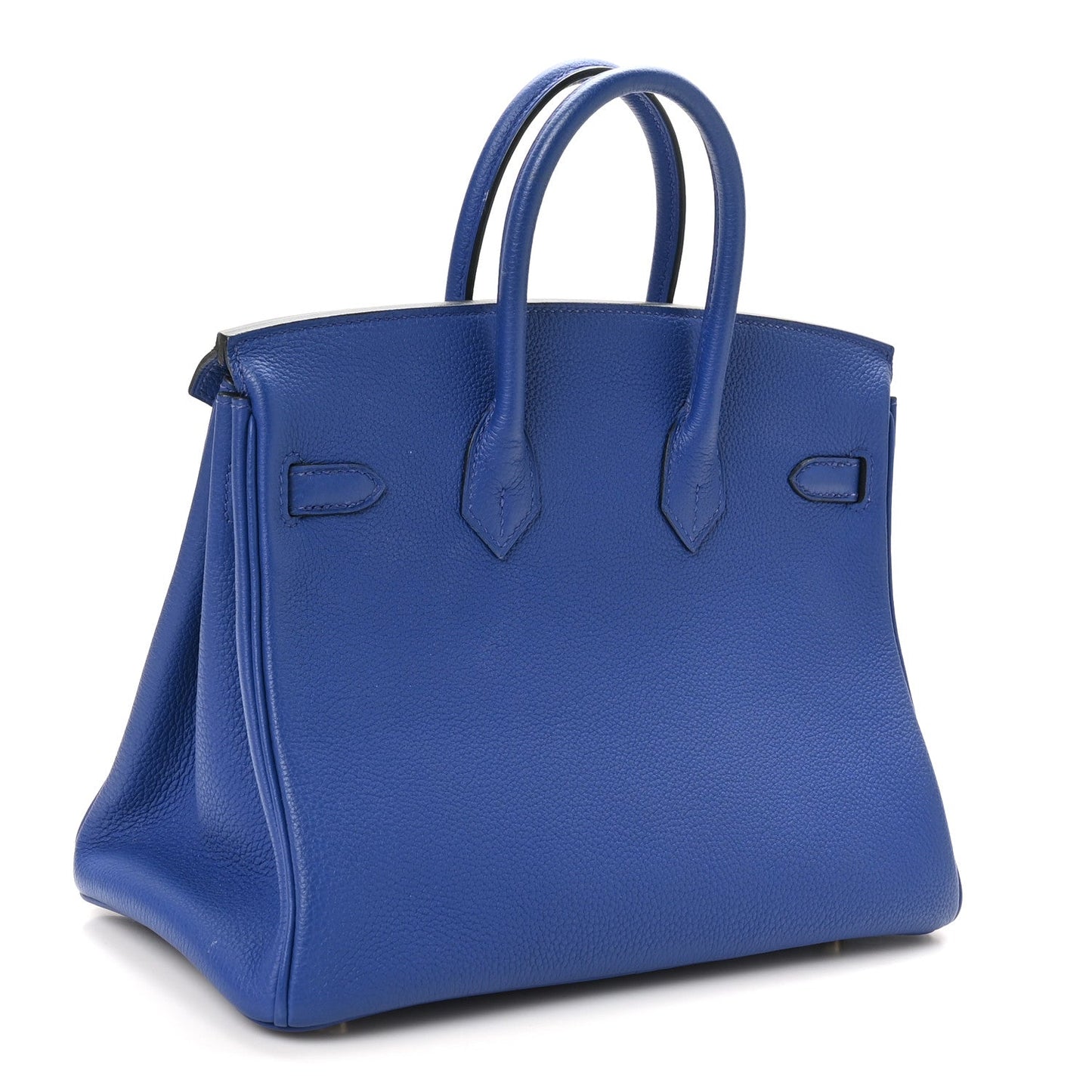 Hermes Togo Birkin 25 Bleu Electrique
