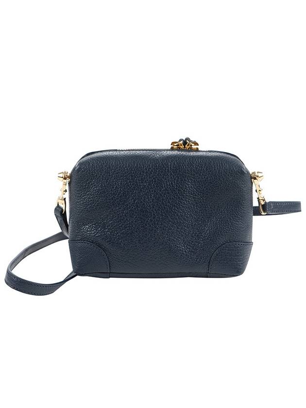 Luxury Balenciaga Trending 2026 Metal Reporter Mini Cross Bag Navy