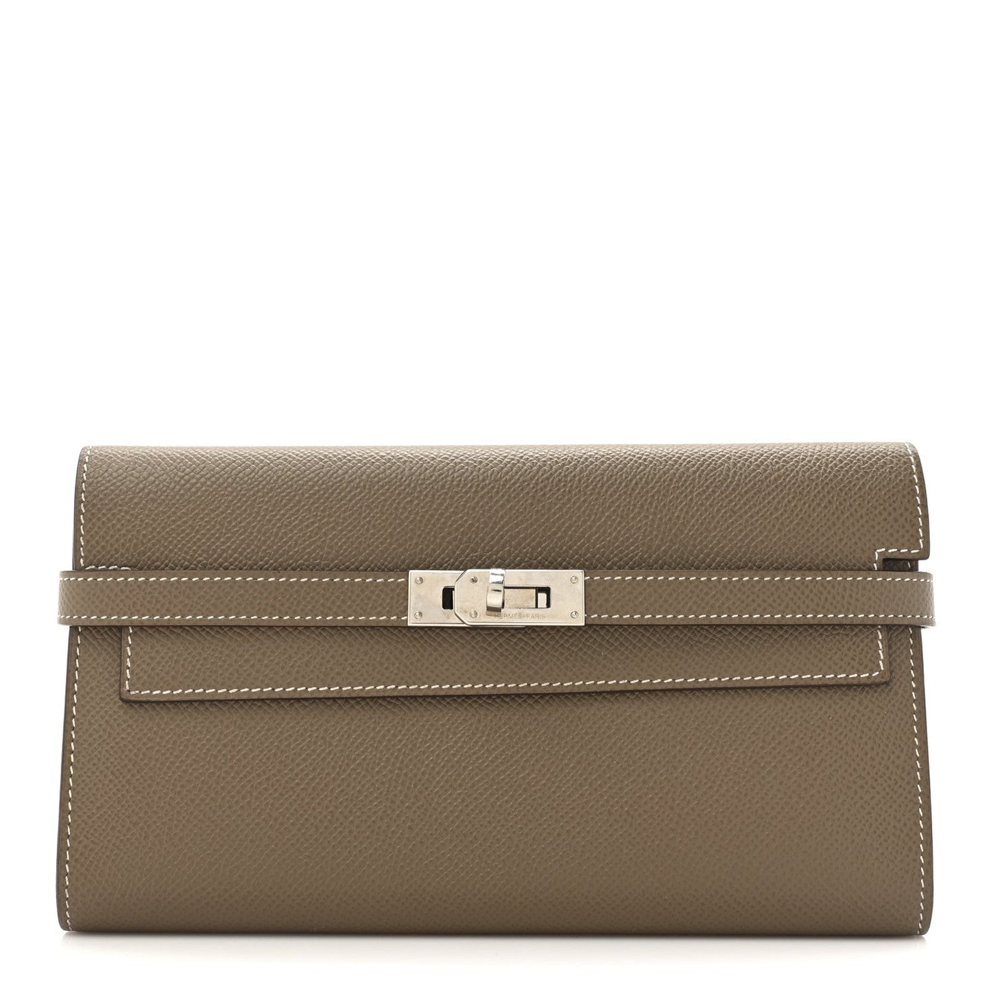 Hermes Epsom Kelly Longue Wallet Etoupe
