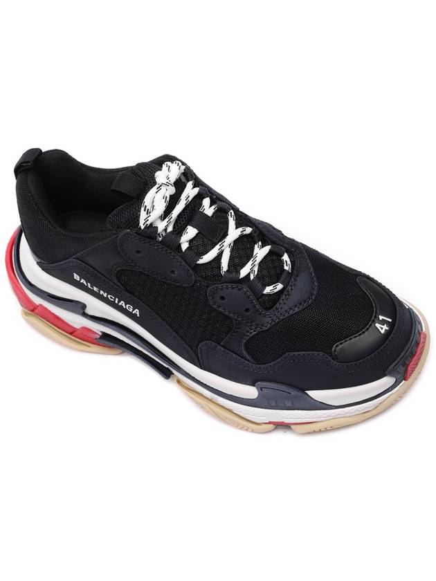 Luxury Balenciaga Trending 2026 Triple S Low Top Sneakers Black