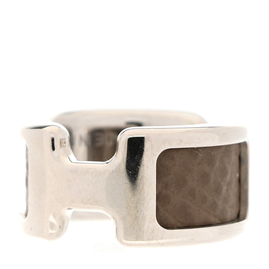 Hermes Epsom Olympe Ear Cuff Etoupe
