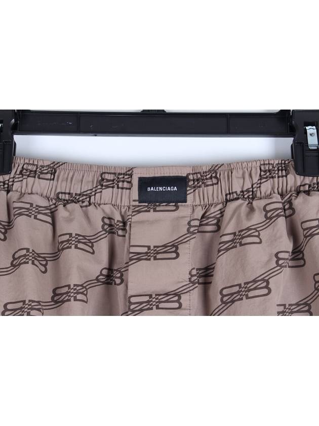 Luxury Balenciaga Trending 2026 BB logo cotton shorts