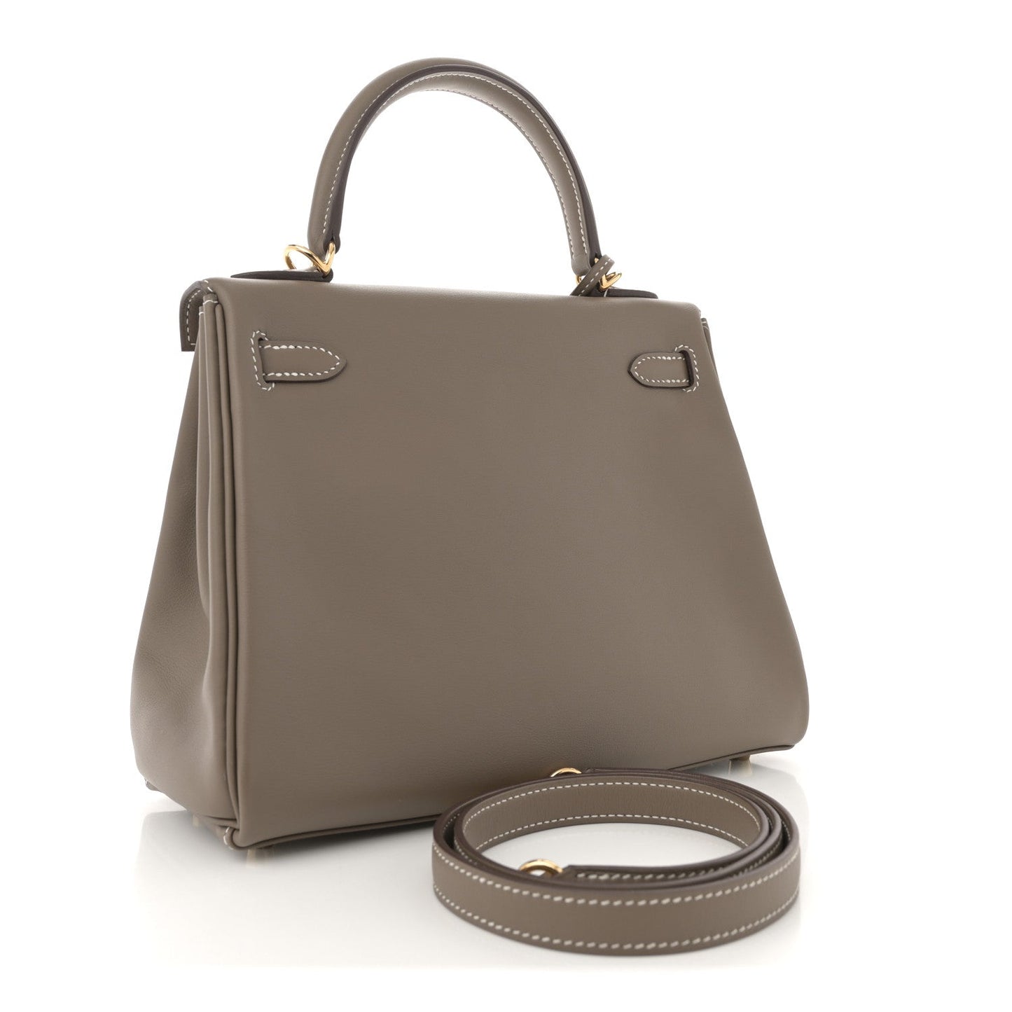 Hermes Swift Kelly Retourne 25 Etoupe