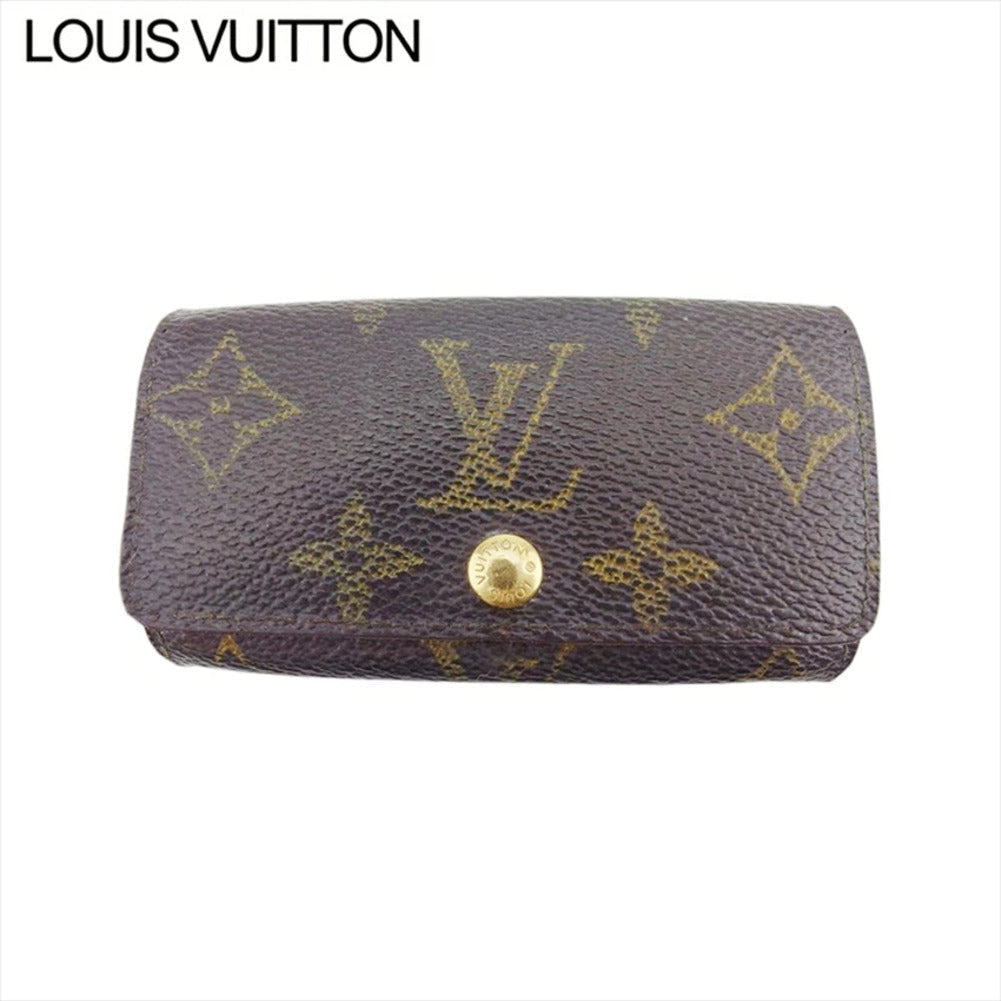 LOUIS VUITTON Key case Key holder M62631 Brown Multicles4
