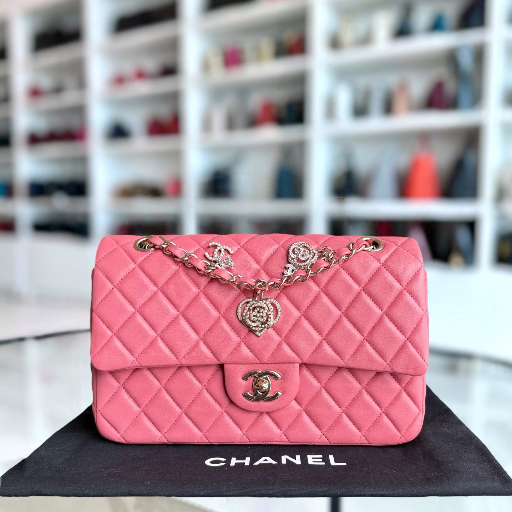 Chanel Classic Flap Medium Shoulder Bag - EworeBags