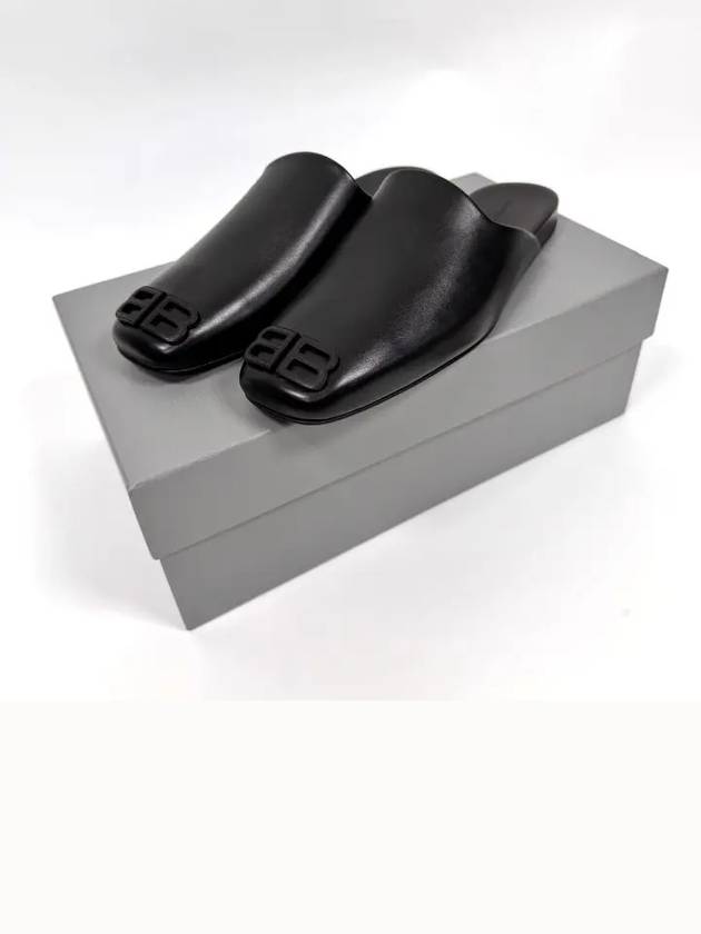 Luxury Balenciaga Trending 2026 BB Logo Cozy Leather Bloafers