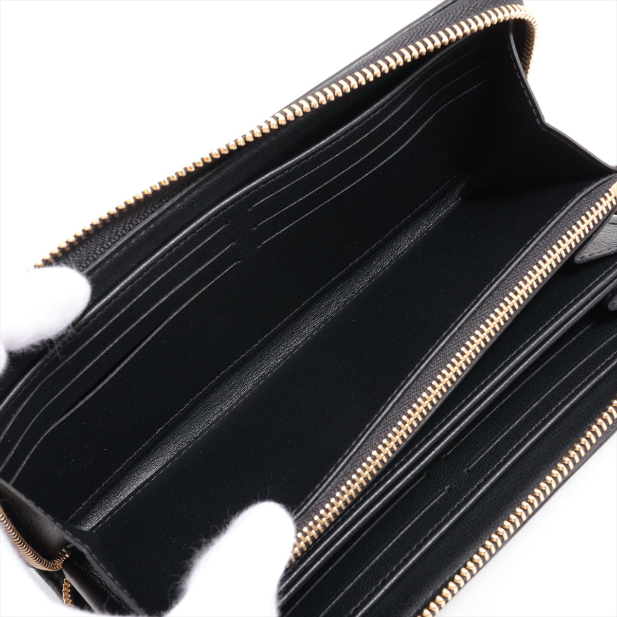 Louis Vuitton Monogram Embos Zippy Wallet M81510 Noir Round Zipper Wallet