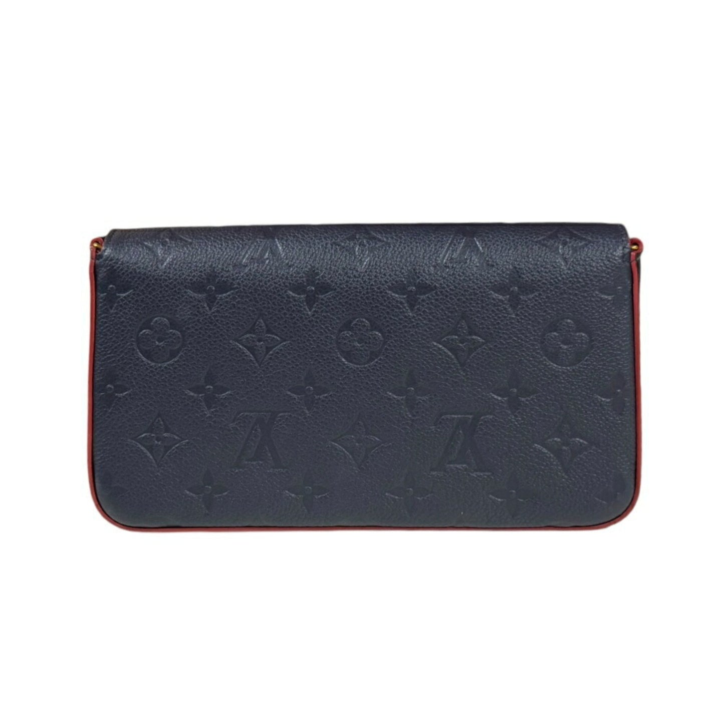 Louis Vuitton Monogram Empreinte Marine Rouge Navy Monogram Empreinte Shoulder Bag