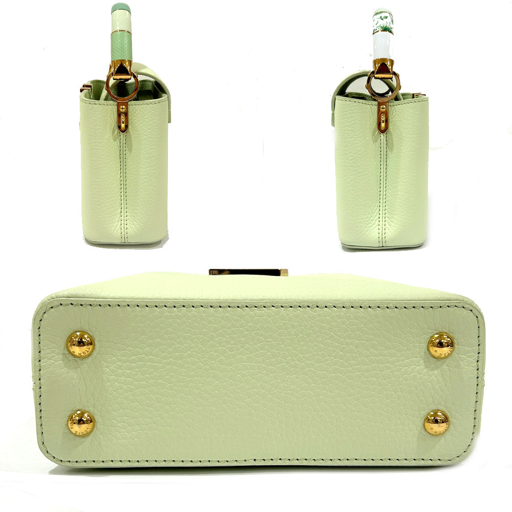 Louis Vuitton Capsule MINI M21639 2w Handbag Trio Leather Green