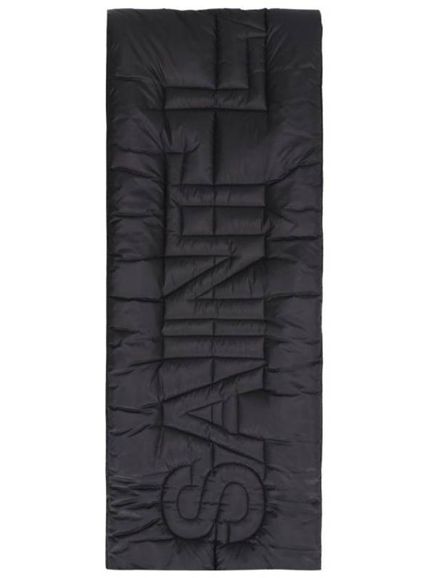 Luxury Saint Laurent Trending 2025 Muffler Scarf 7579543YO01 1000 BLACK