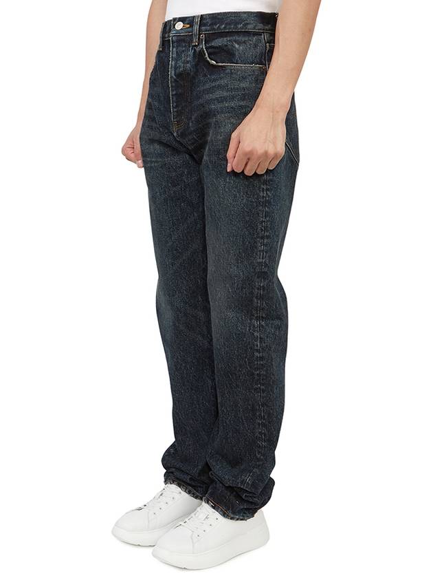 Luxury Balenciaga Trending 2026 Men's Relaxed Jeans Navy