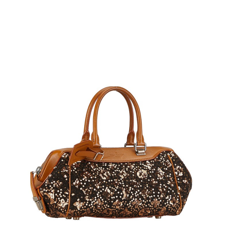 Louis Vuitton Monogram Sunshine Express Ba Handbag M40794 Brown Black Spin-Cool Leather Louis Vuitton