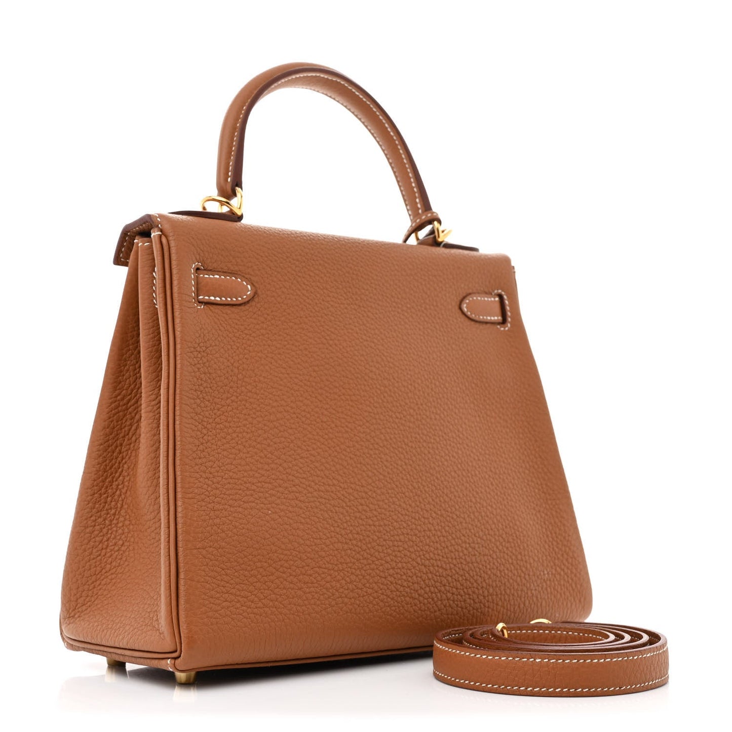 Hermes Togo Kelly Retourne 25 Gold