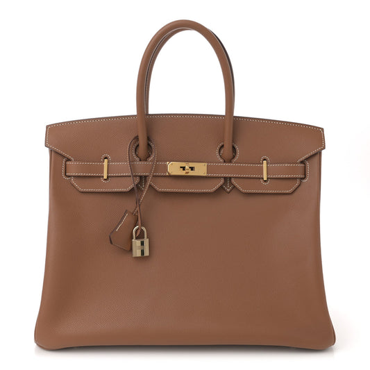 Hermes Epsom Birkin 35 Gold