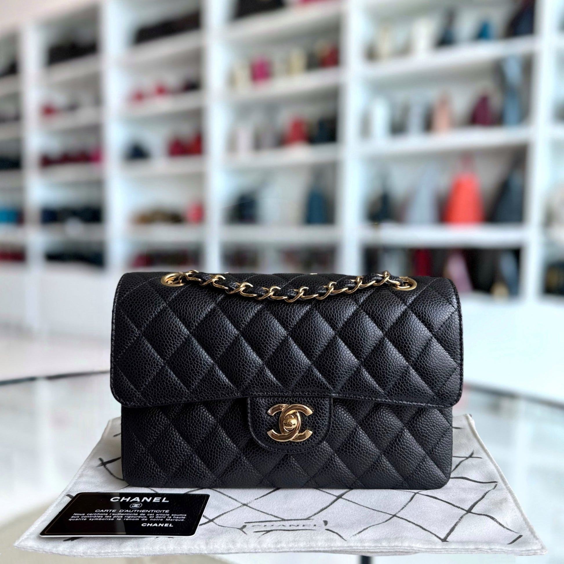 Chanel Classic Flap Small Shoulder Bag - EworeBags