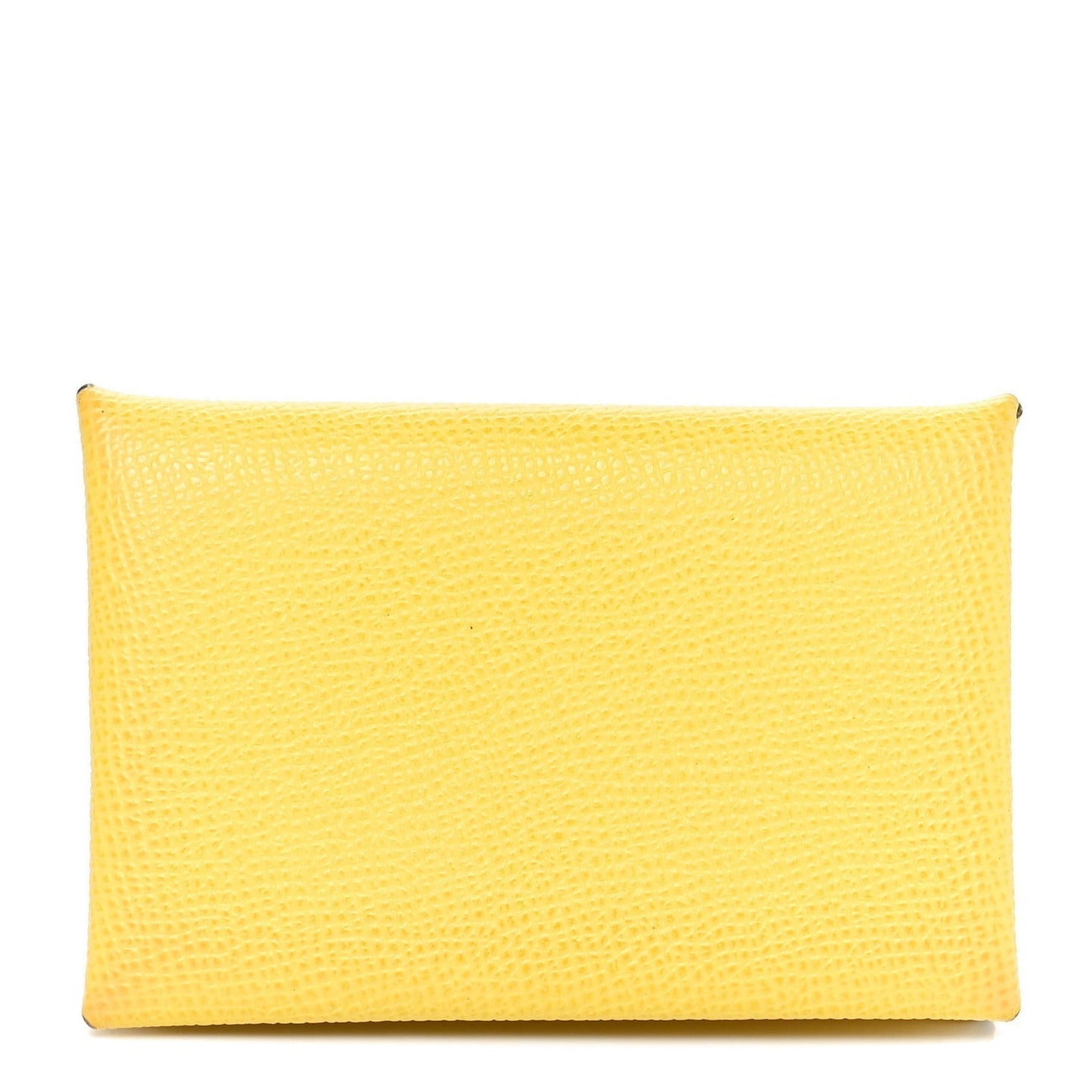 Hermes Epsom Calvi Card Case Sun