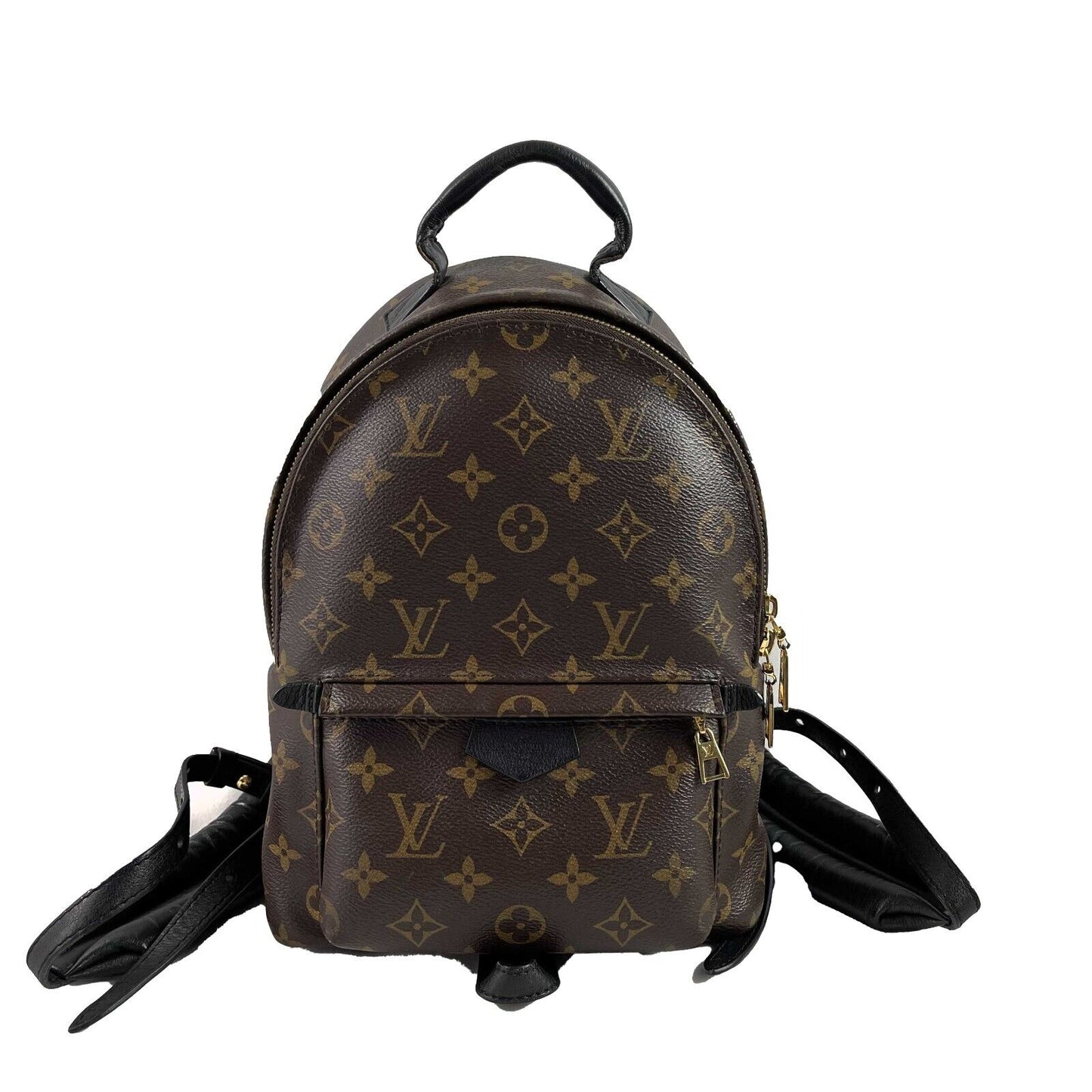 LOUIS VUITTON Monogram Canvas Palm Springs PM Brown Backpack