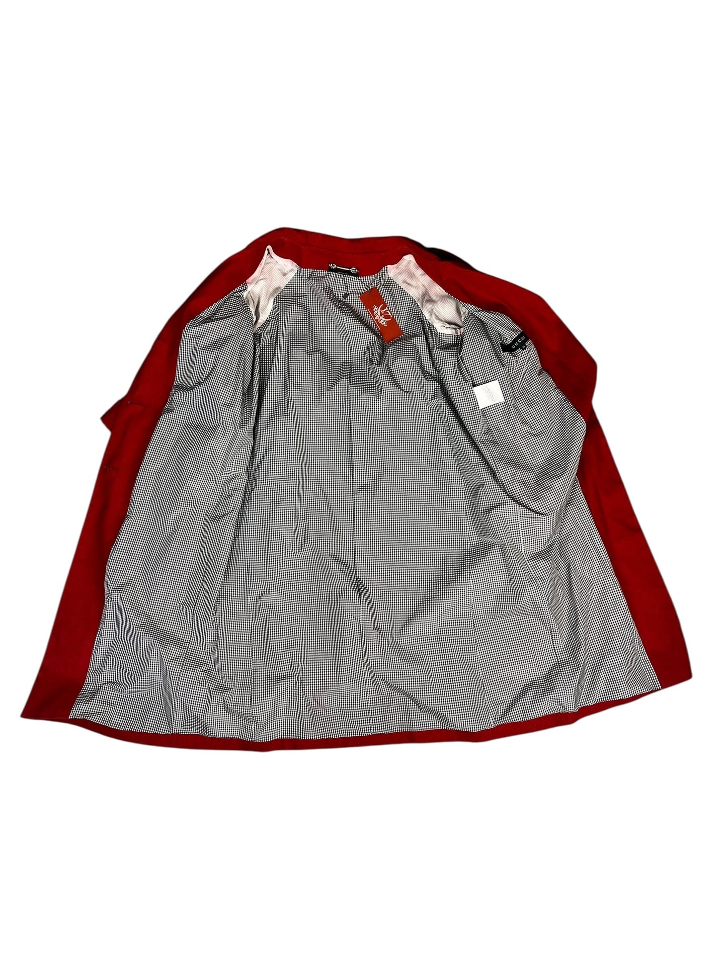 Gucci   Red Trench Coat