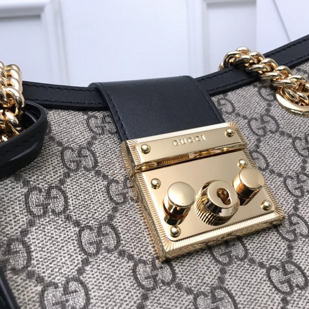 Gucci Padlock Leather Chain Shoulder Bag Style 10