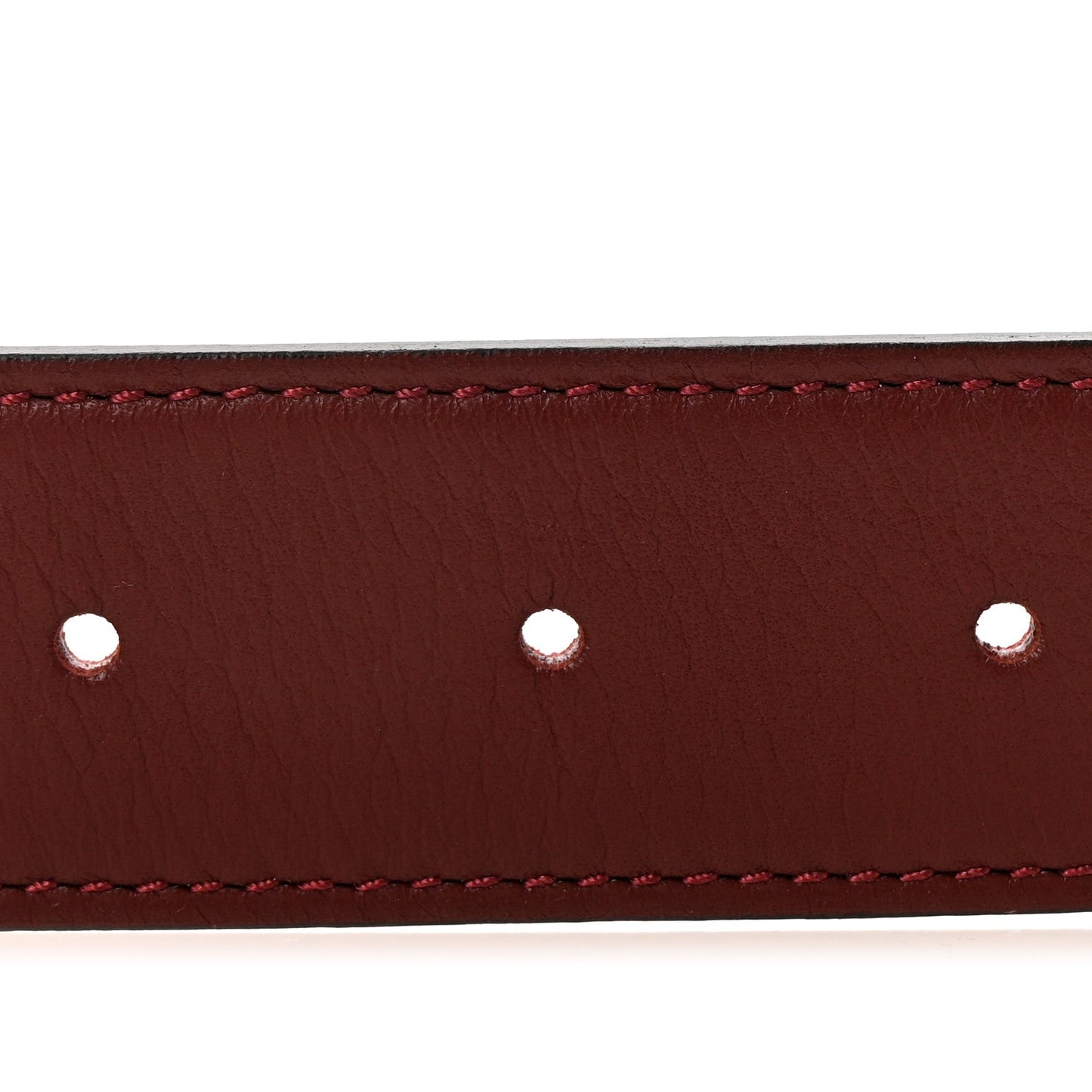 Hermes Swift Epsom 32mm Chaine D'Ancre Belt 90 36 Orange Rouge H