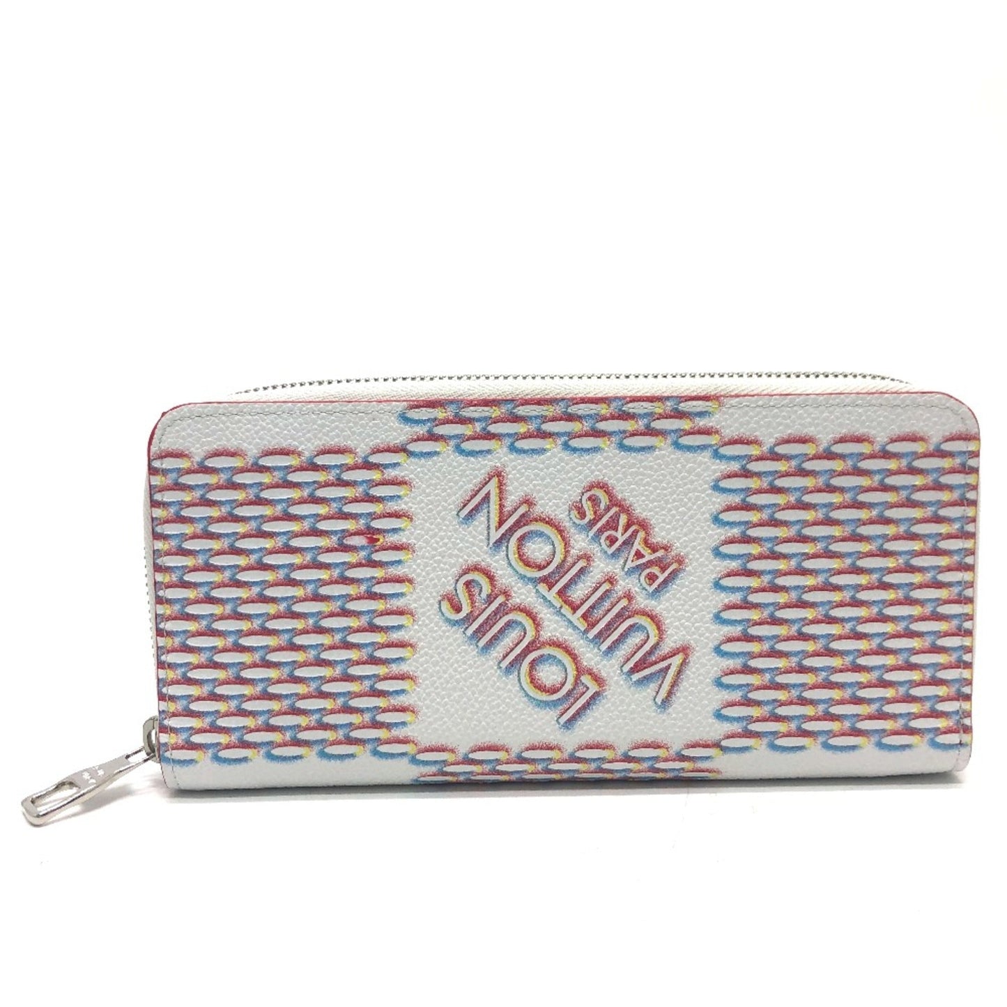 Louis Vuitton  Leather Long Wallet (Bi-Fold)