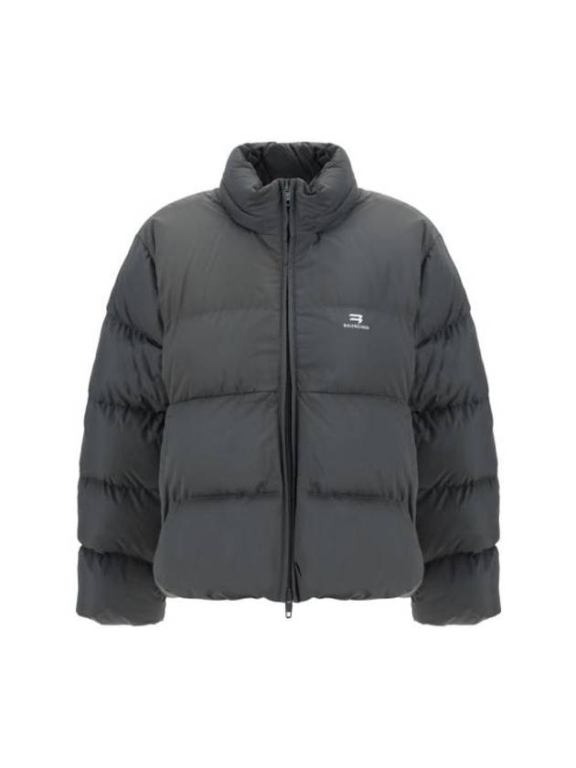 Luxury Balenciaga Trending 2026 Sporty B Logo Point Down Padding Grey