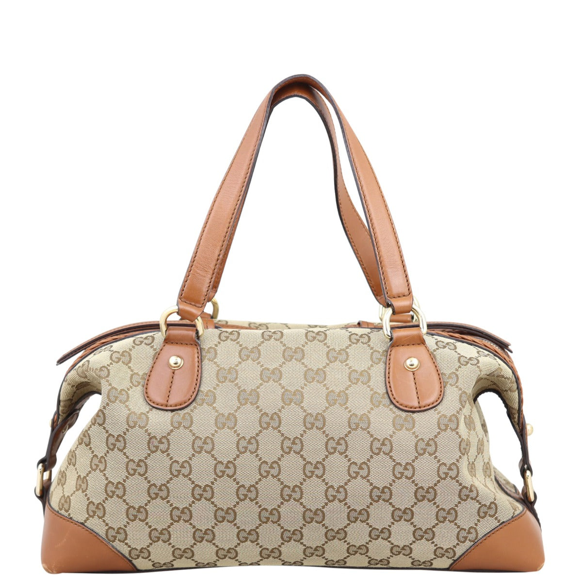 Gucci GG Canvas Brick Lane Convertible Boston