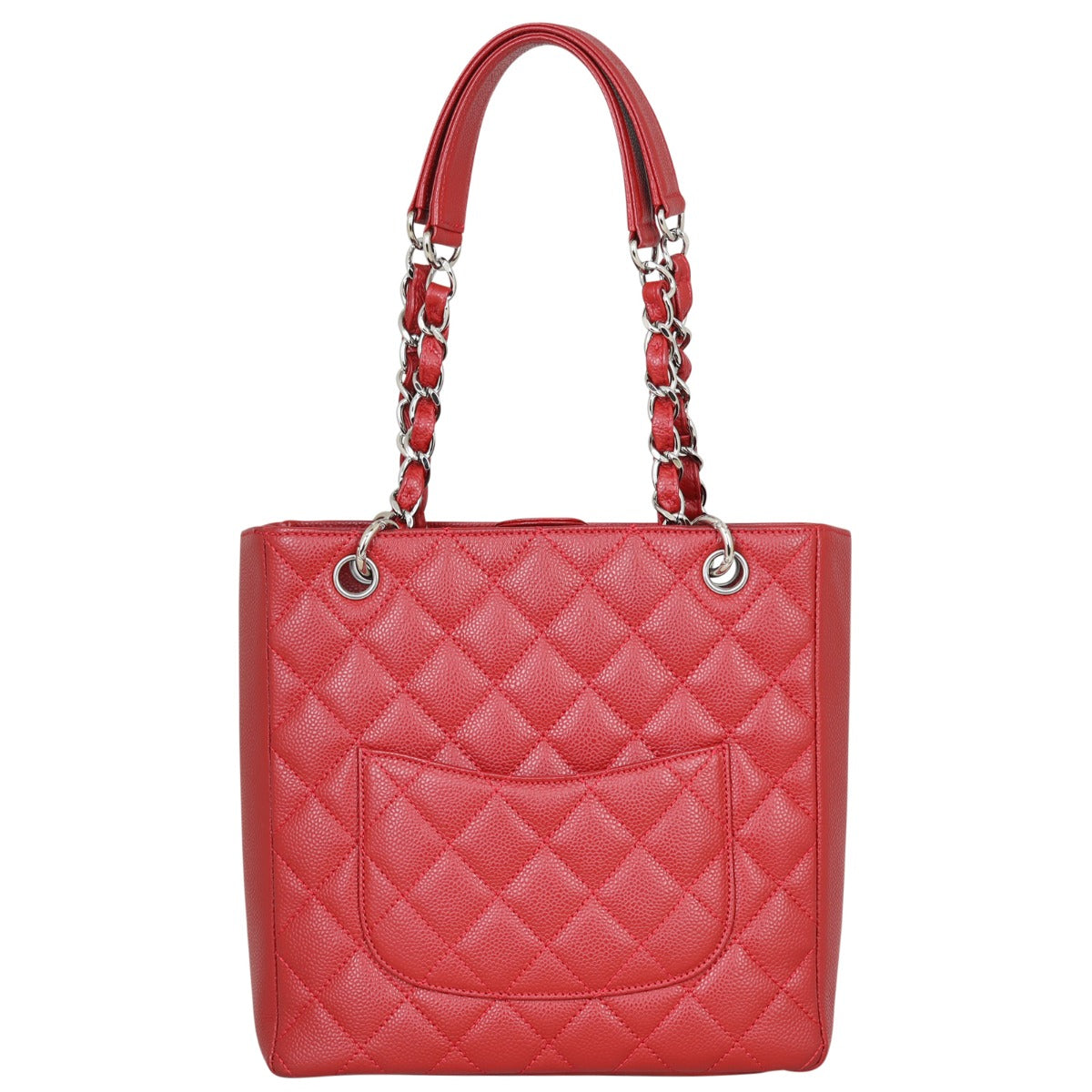 Chanel Petite Shopping Tote | Red