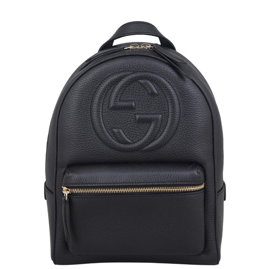 Gucci Soho Leather Chain Backpack