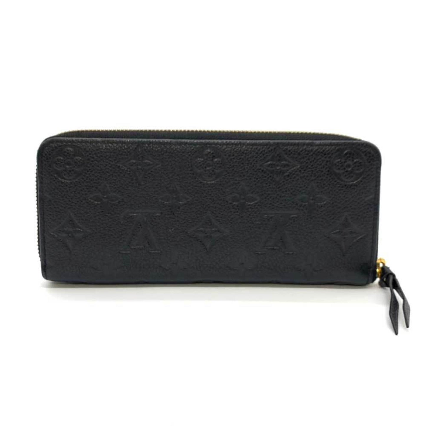 Louis Vuitton Monogram Empreinte Noir Monogram Empreinte Long Wallet (Bi-Fold)