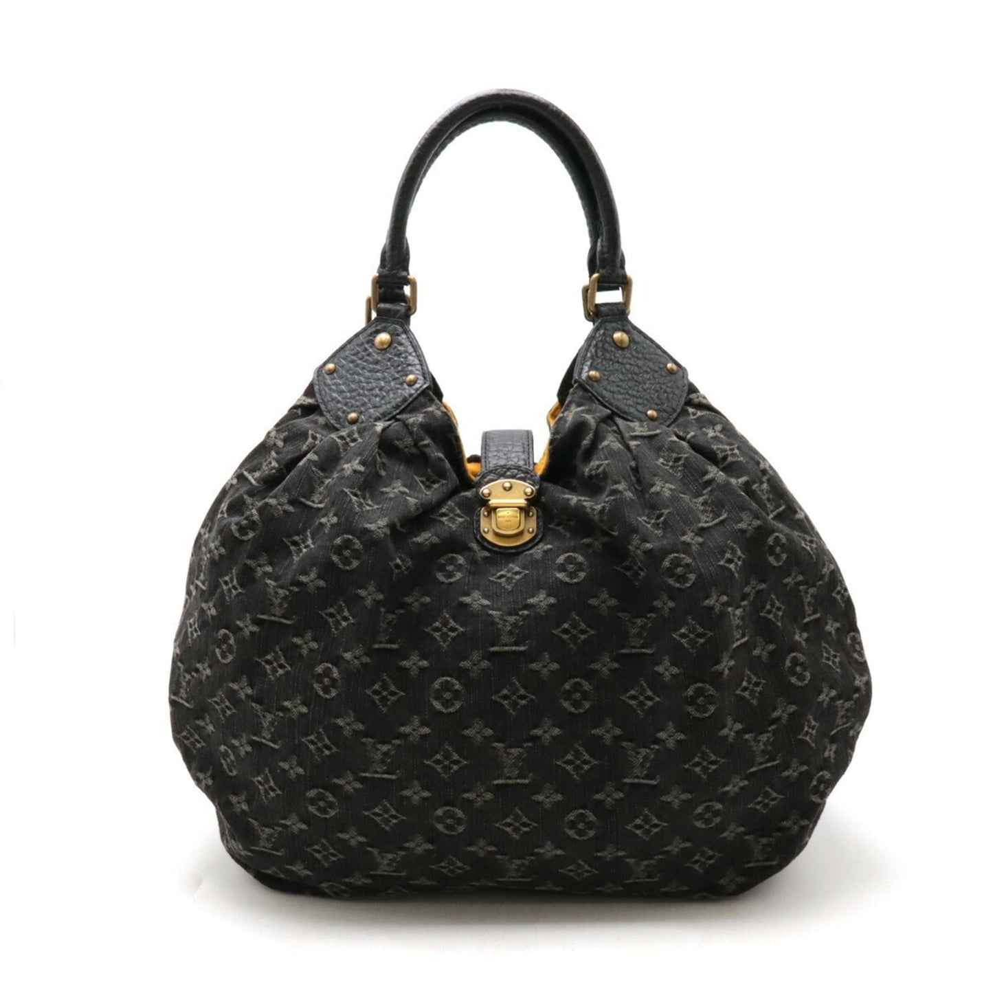 Louis Vuitton  Noir Monogram blue Handbag Shoulder Bag