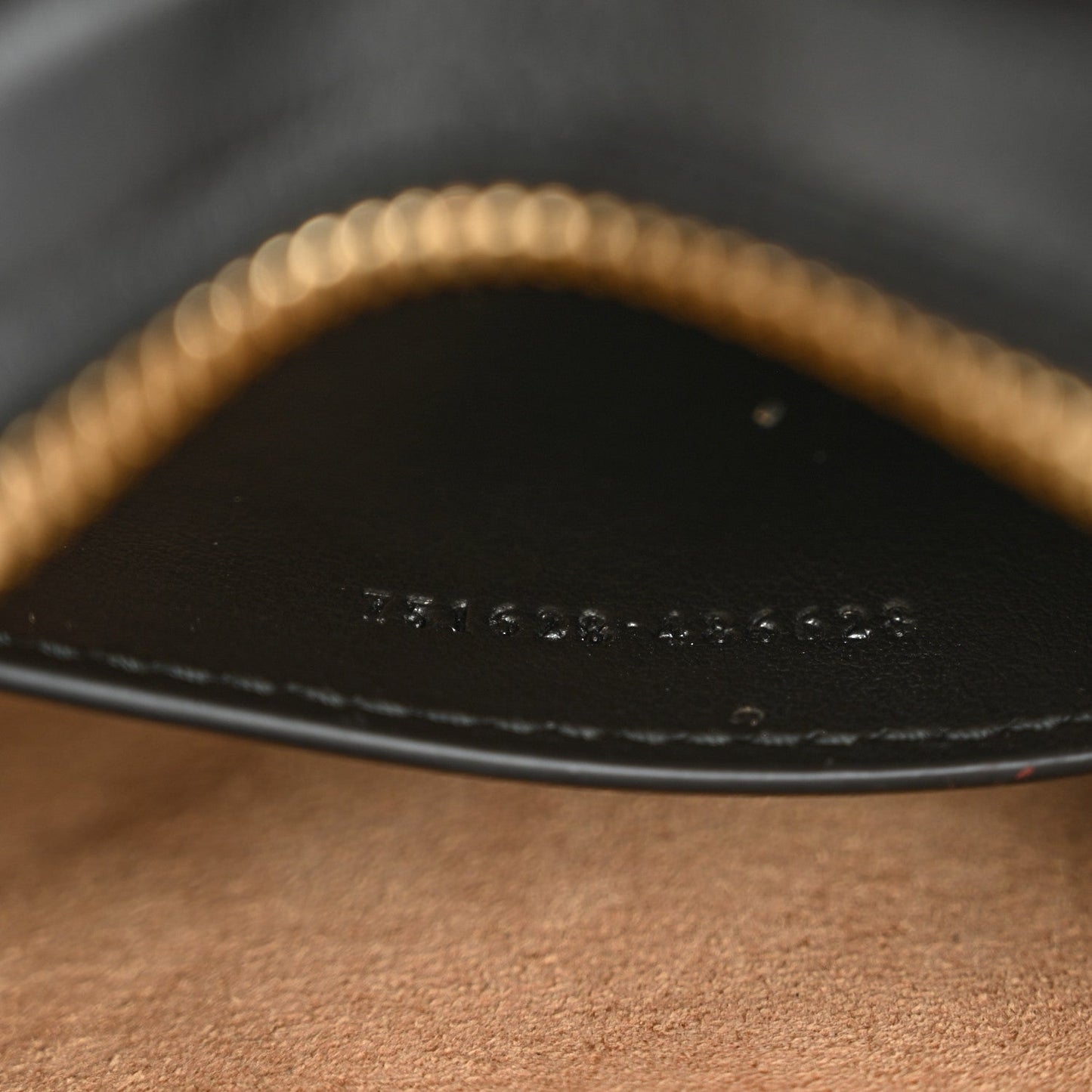 Gucci Calfskin Matelasse Diagonal Mini InterLocking G Heart Shoulder Bag Black