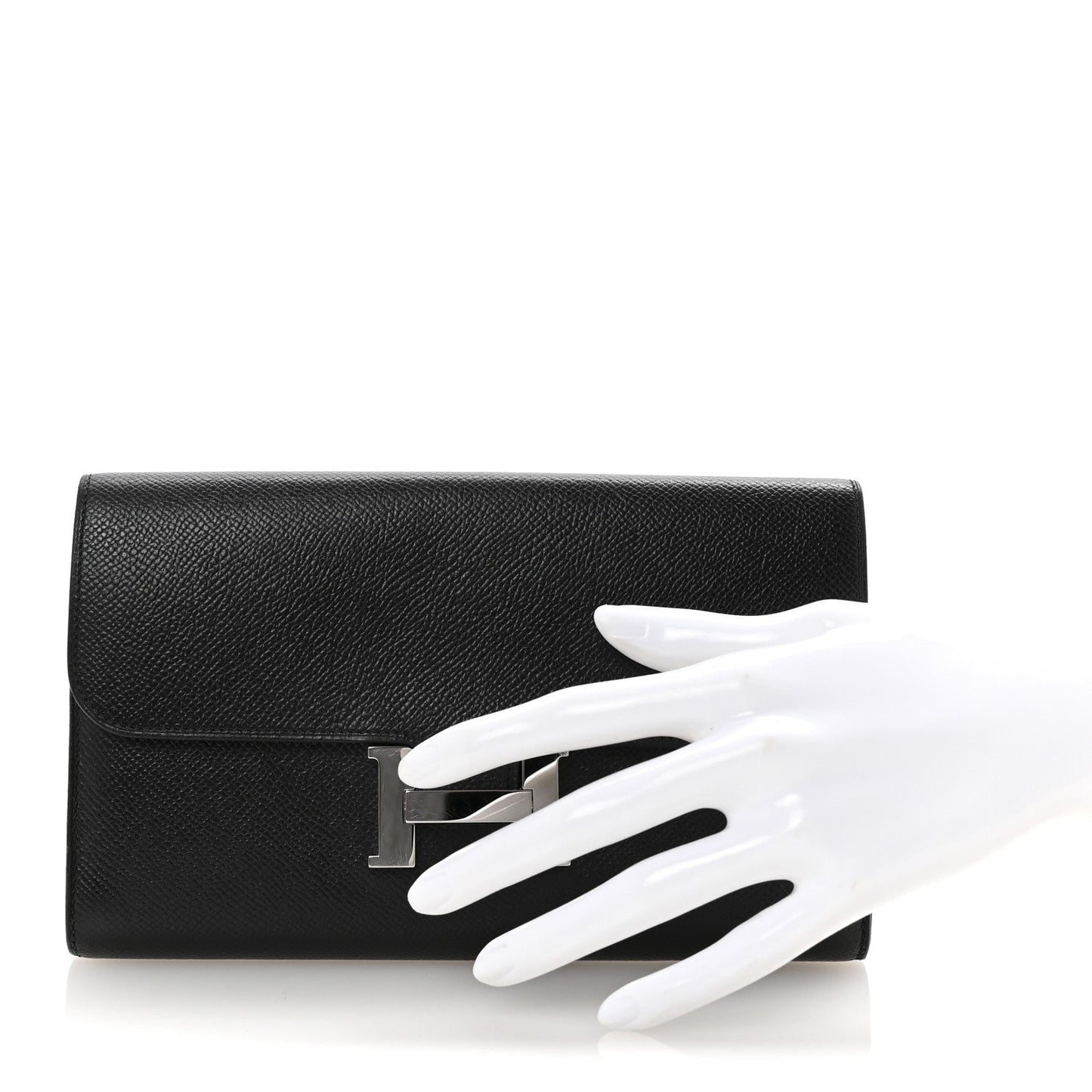 Hermes Epsom Constance Long Wallet Black