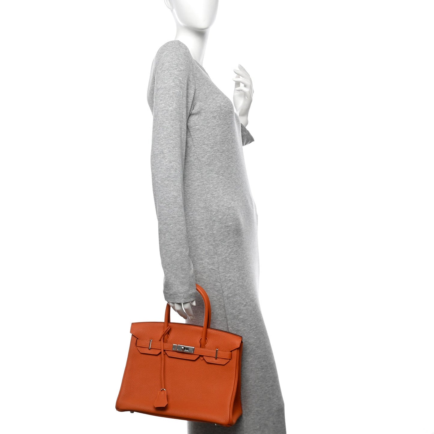 Hermes Togo BIRKIN 30 Orange