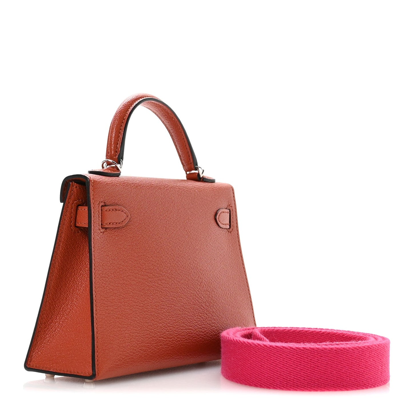 Hermes Chevre Mysore Mini Kelly Sellier 20 Cuivre Rose Mexico