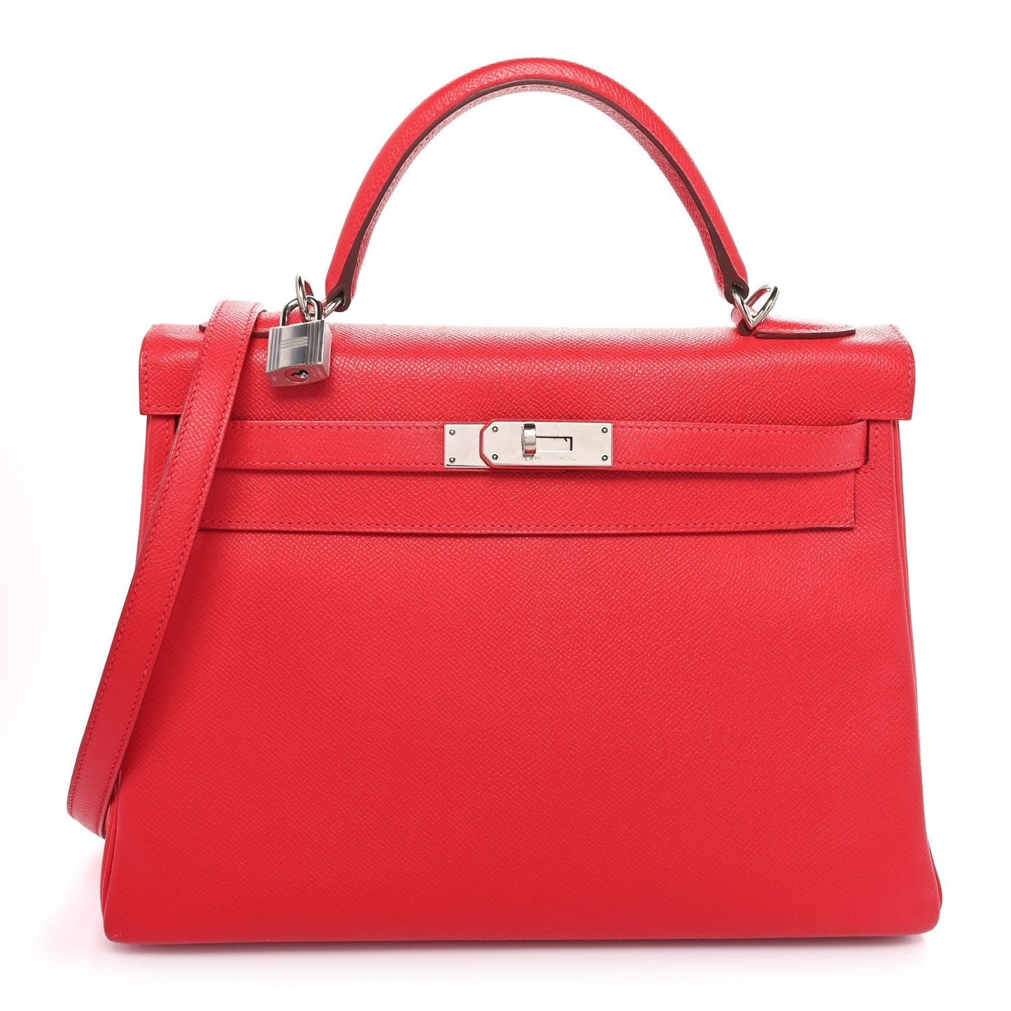 Hermes Epsom Kelly Retourne 32 Vermillion