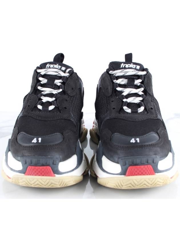 Luxury Balenciaga Trending 2026 Triple S Black Red 41 Domestic 260