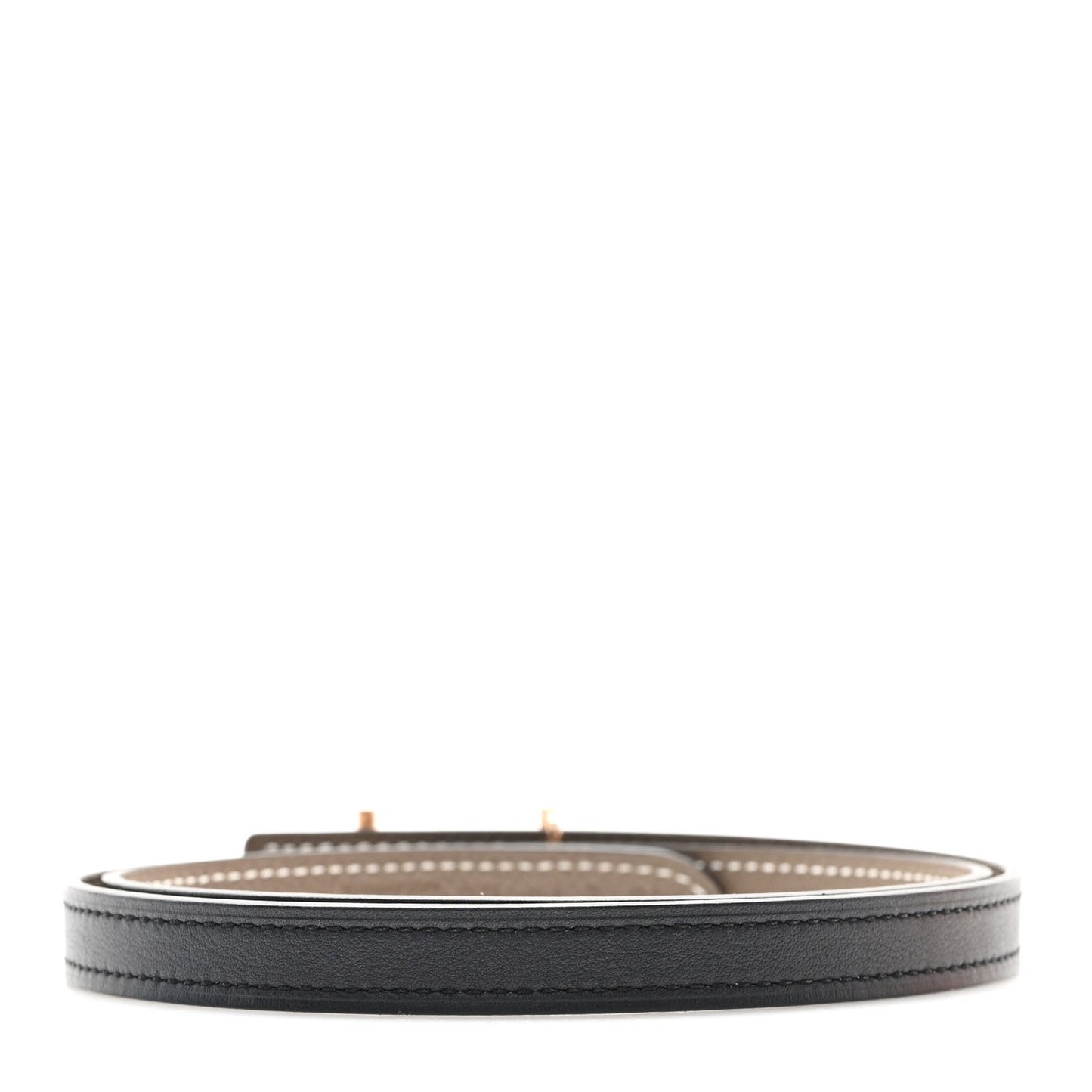 Hermes Swift Epsom 13mm Ancre Belt 70 28 Black Etoupe