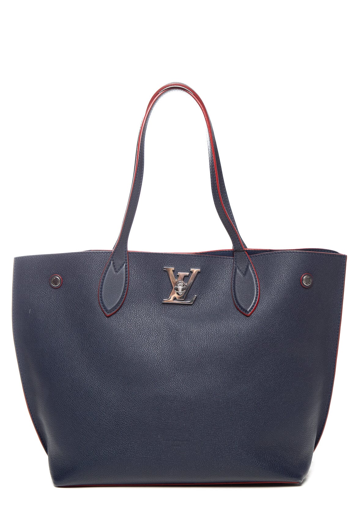 Louis Vuitton Navy LockMe Go Tote