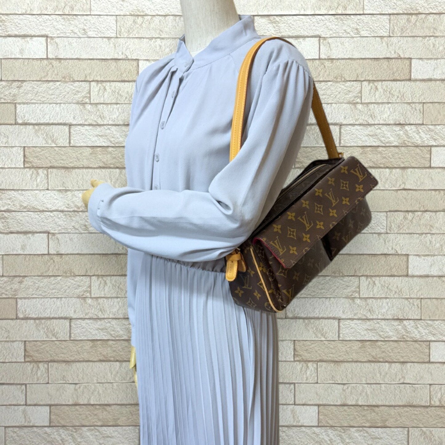 Louis Vuitton  Monogram Canvas Shoulder Bag