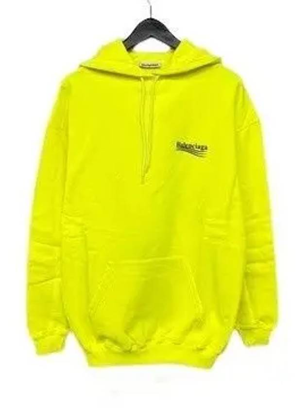 Luxury Balenciaga Trending 2026 Wave Logo Hoodie Sweatshirt Neon Yellow
