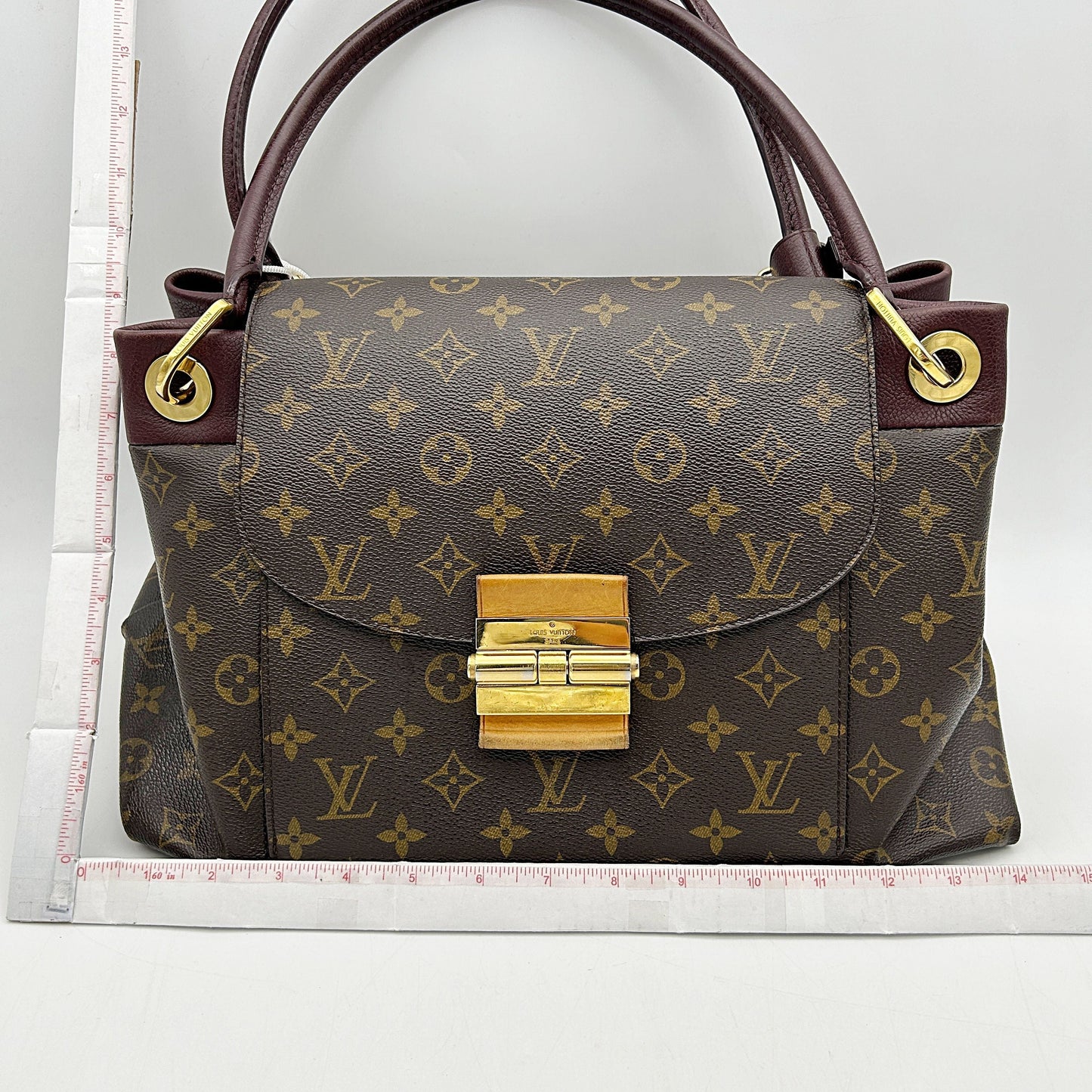 Louis Vuitton Monogram Olympe MM - Brown Shoulder Bags, Handbags LA25349